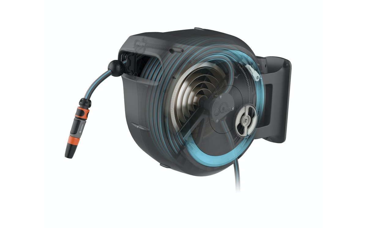 Gardena Letkukela Rollup M/L 25m Turkoosi