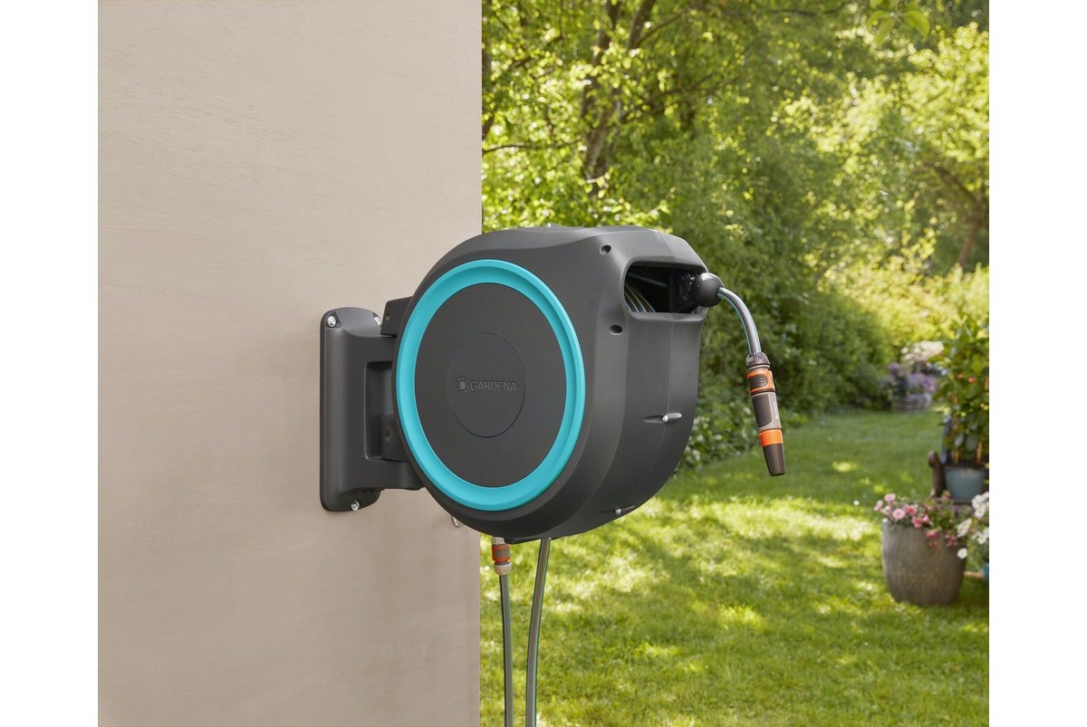 Gardena Letkukela Rollup M/L 25m Turkoosi