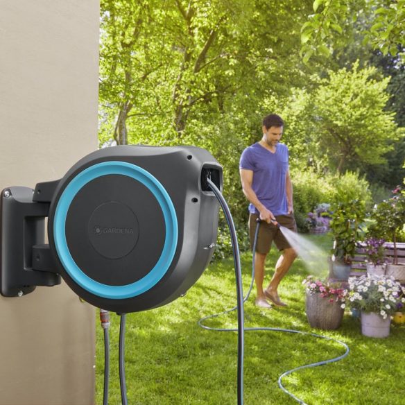 Gardena Letkukela Rollup M/L 25m Turkoosi