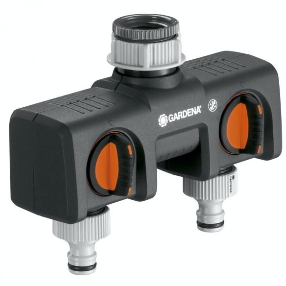 Gardena OGS-jakoventtiili, 2 ulostuloa