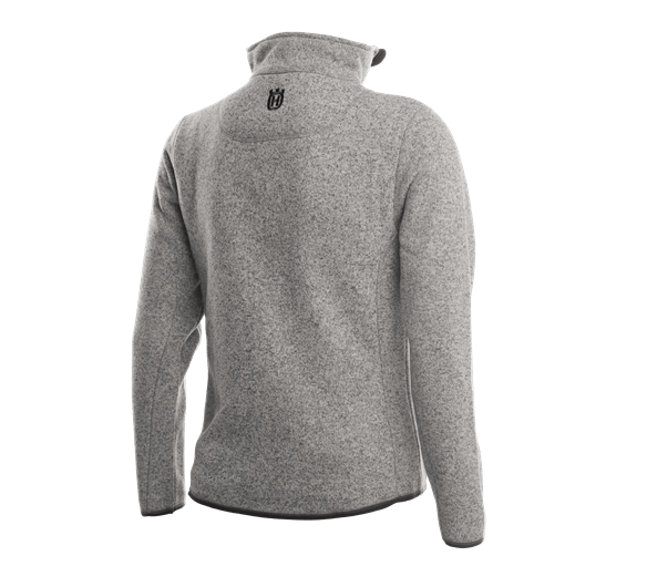 Husqvarna Fleece-takki Lady v.harmaa