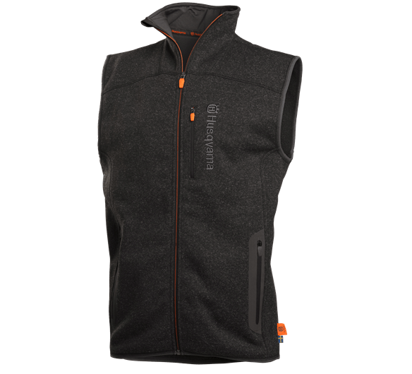 Husqvarna Fleece-liivi Gran.harmaa