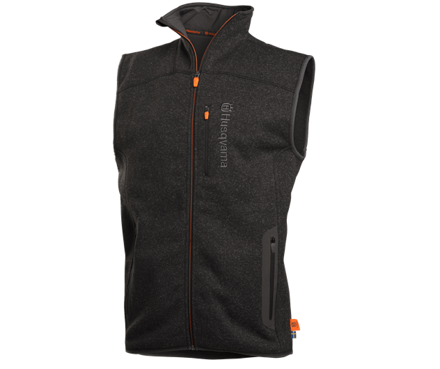 Husqvarna Fleece-liivi Gran.harmaa