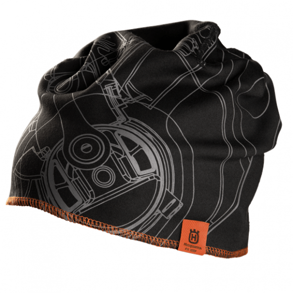 Husqvarna pipo, musta, pioneerisahakuvio