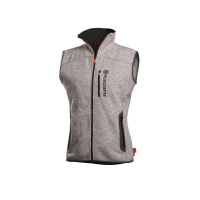 Husqvarna Fleece-liivi Lady v.harmaa