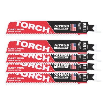 Milwaukee Sawzall™ Torch™ Nitrus Carbide™ 8TPI