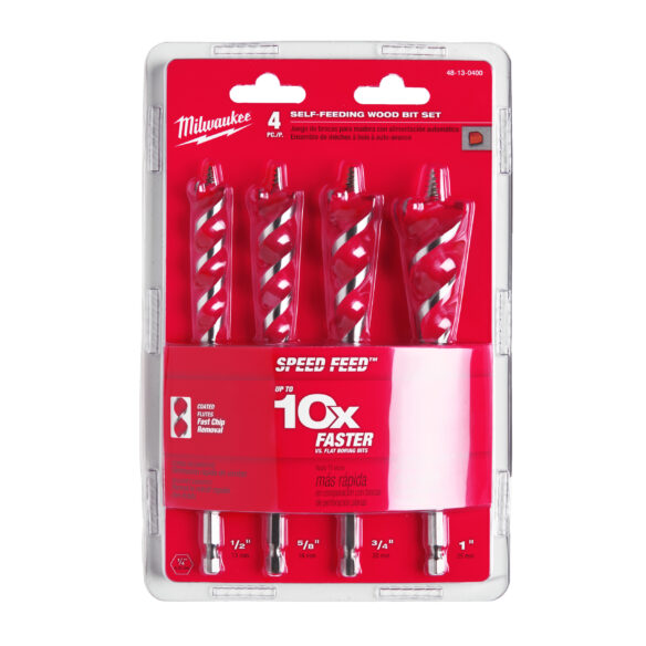 Milwaukee Puuporanteräsarja Speedf 4Kpl