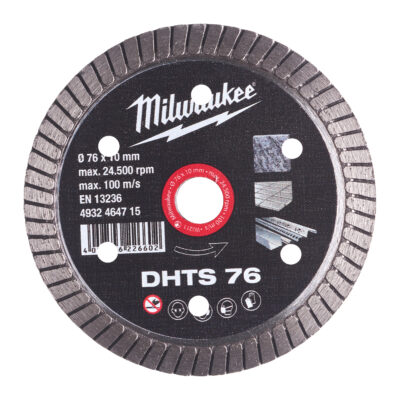 Milwaukee Timantlaikka Dhts 76/10MM