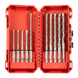 Milwaukee Vasaraporasarja SDS+ M2 Pof10Kpl