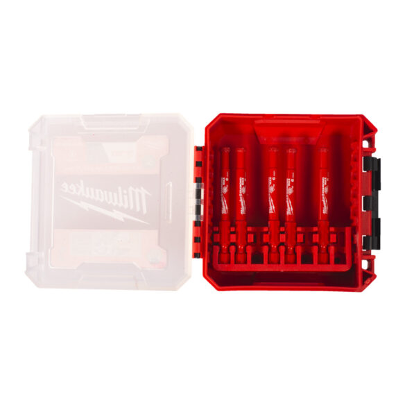 Milwaukee Timan.Pteräsarja 6MM 1/4Hex 5Kpl